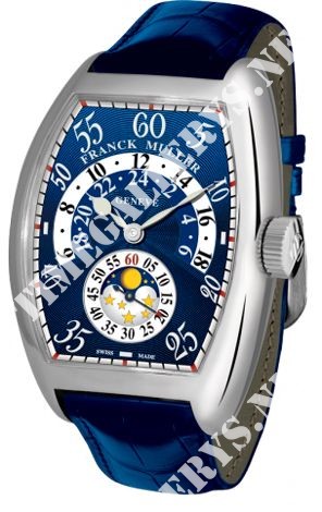 Franck Muller Cintree Curvex Day & Night 7880 HR JN Blue