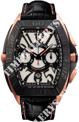 Franck Muller Conquistador Grand Prix Chronograph 9900 CC GPG 5N