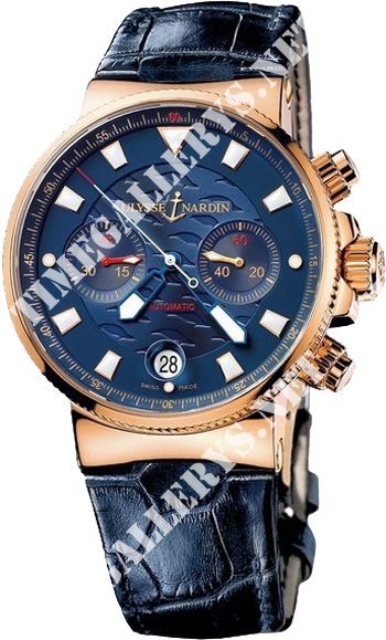 Ulysse Nardin Marine Collection Blue Seal Chronograph 356-68LE