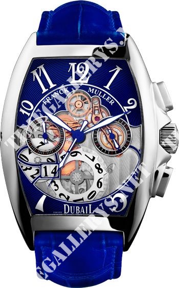 Franck Muller Dubail 8083 CC GD SQT Blue Steel 8083 CC GD SQT Blue Steel