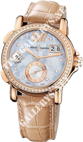 Ulysse Nardin Dual Time Ladies Small Seconds 246-22B/392