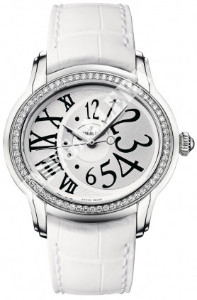 Audemars Piguet Ladies Millenary Black & White 77301ST.ZZ.D015CR.01