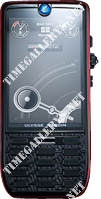 Ulysse Nardin phones Chairman STEALTH BLACK & RED 1002.02