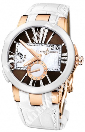 Ulysse Nardin Executive Dual Time Lady 246-10/30-05