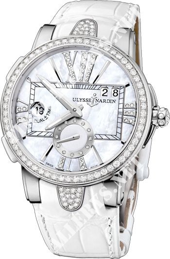 Ulysse Nardin Executive Dual Time Lady 243-10B/391