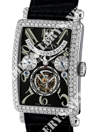 Franck Muller Perpeutal Calendar Tourbillon Diamonds 1350 T QP