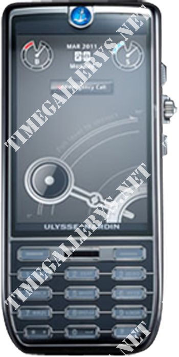 Ulysse Nardin phones Chairman STEEL & BLACK 1001.02