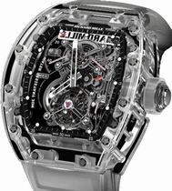 Richard Mille Watches Sapphire Crystall Tourbillon Tourbillon RM 56-01 Sapphire Crystall